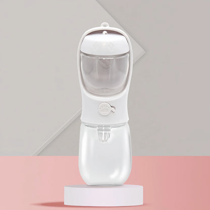 2-in-1 Pets Water Bottle & Food Dispenser – Portable Travel Cup for Pets