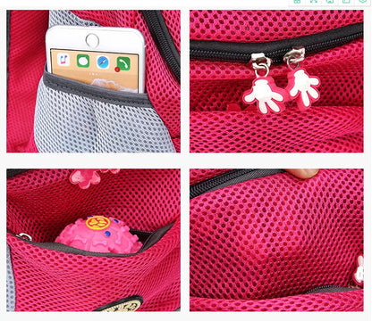 Small Dog Carrier Backpack – Breathable Travel Bag for Pets