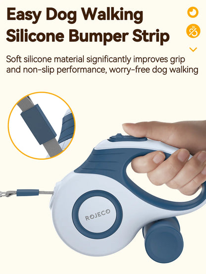 Pet Retractable Leash – 3M/5M for Walking Small Dogs & Cats