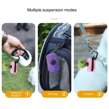 Dog Poop Bag Holder – Portable Pet Waste Bag Dispenser for Dog Walking & Travel
