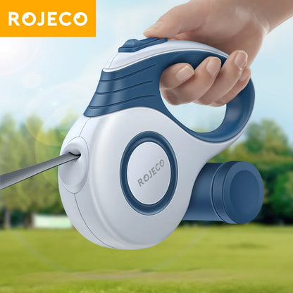 Pet Retractable Leash – 3M/5M for Walking Small Dogs & Cats