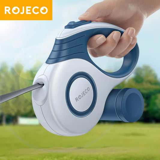 Pet Retractable Leash – 3M/5M for Walking Small Dogs & Cats