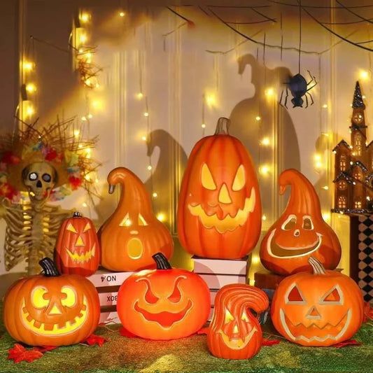 LED Halloween Glowing Pumpkin™ – Triple-Layer Party Decor