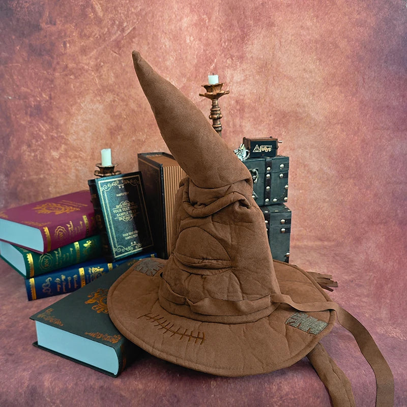 Fashion Movies Witch Wizard Hat™ – Leather Halloween Party & Cosplay Costume Accessory