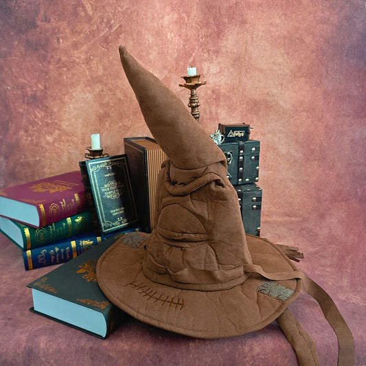Fashion Movies Witch Wizard Hat™ – Leather Halloween Party & Cosplay Costume Accessory