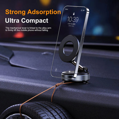 Foldable Magnetic Car Mount – 360° Adjustable