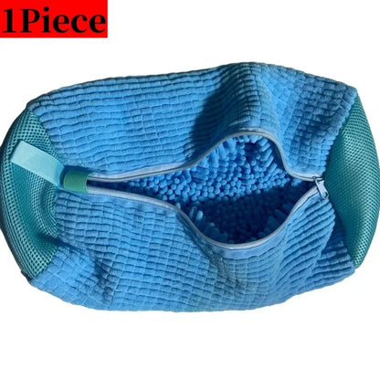 Shoe Washing Bag + Brush Set (1/2/4PCS)