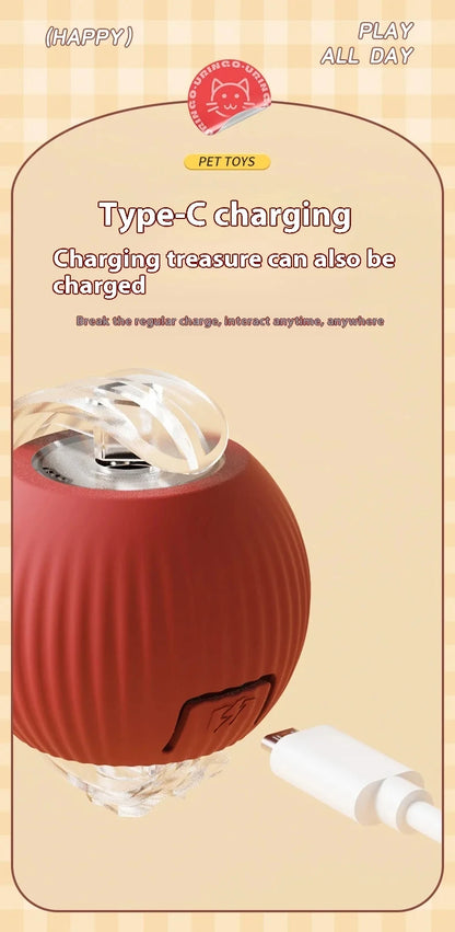 PawChase™ Smart Rolling Pet Ball