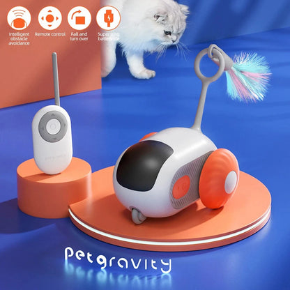 Smart Cat Toy with Dual Modes – Fun Indoor Play for Cats & Dogs