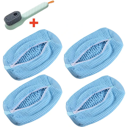 Shoe Washing Bag + Brush Set (1/2/4PCS)