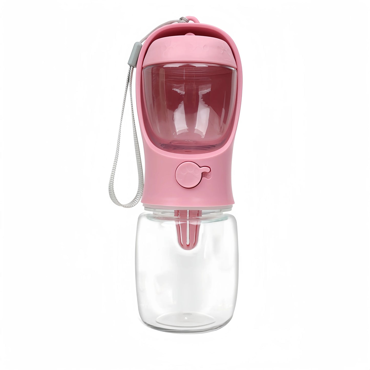 2-in-1 Pets Water Bottle & Food Dispenser – Portable Travel Cup for Pets