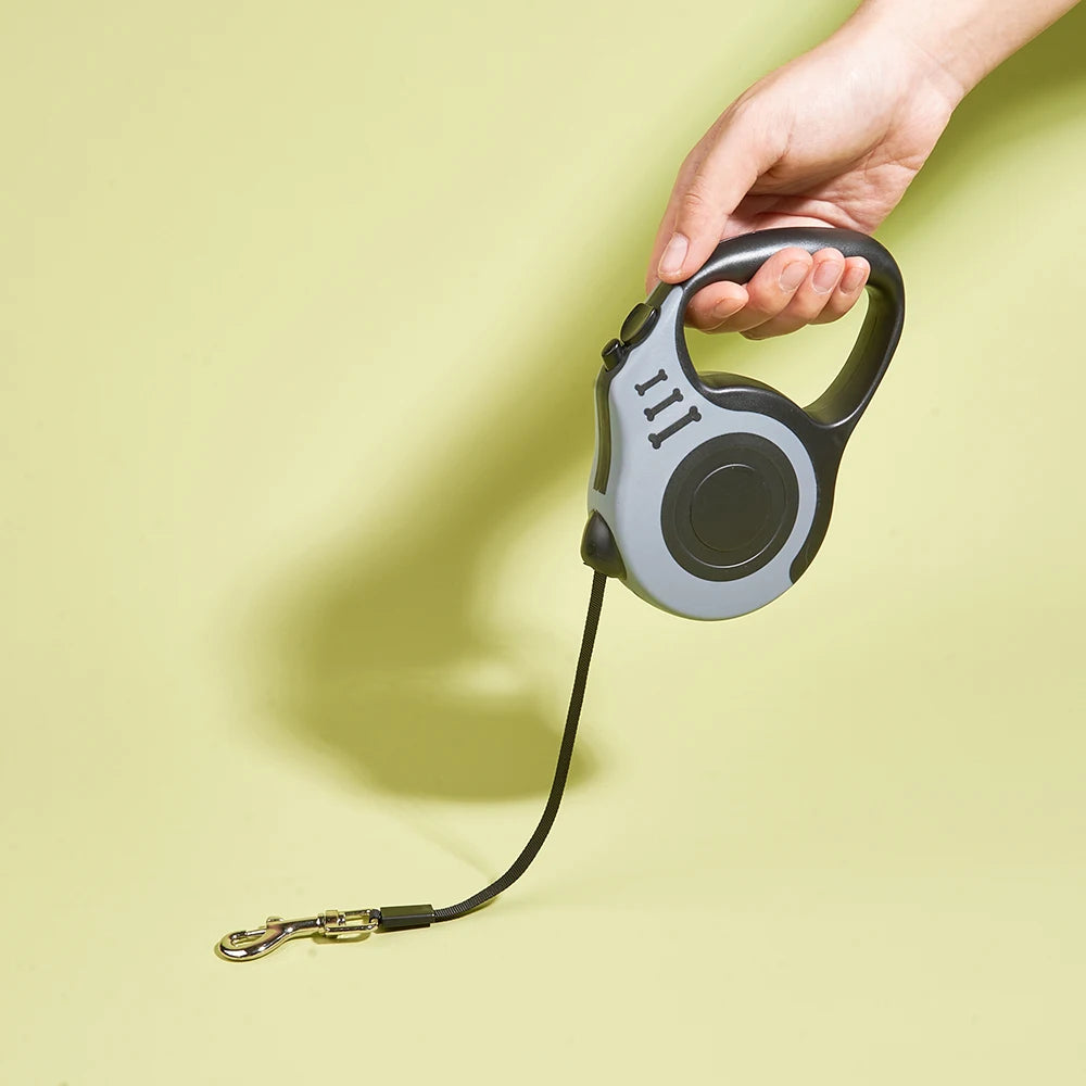 Retractable Pet Leash – 3m/5m for Small & Medium Dogs & Cats