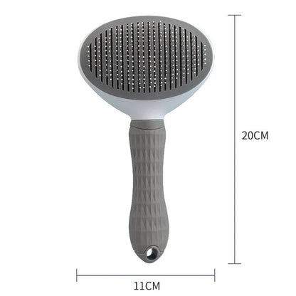 All-in-One Pet Hair Brush – Grooming Tool for Cats & Dogs