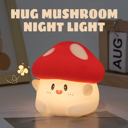 Halloween LED Night Light – Cute Silicone Pumpkin, Ghost & Mushroom Table Lamp for Kids, Nursery & Bedroom Gifts