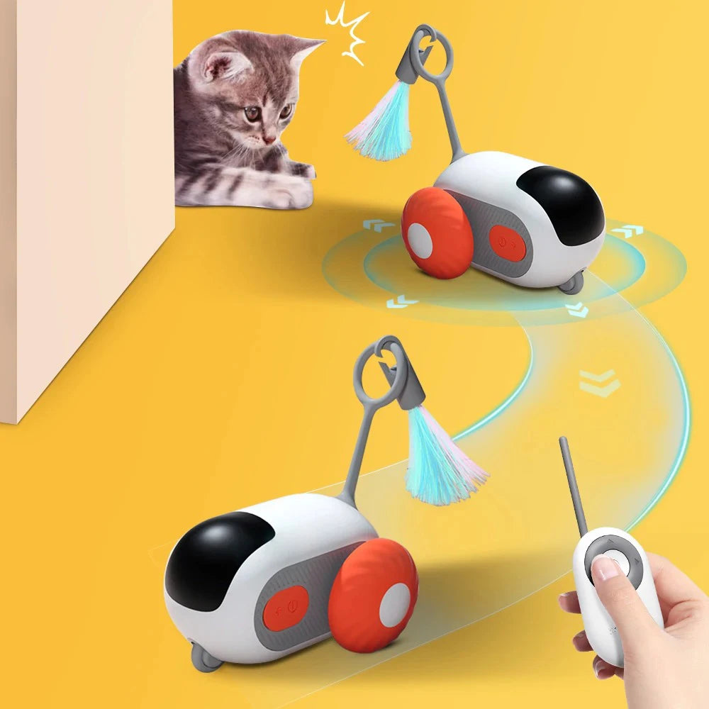 Smart Cat Toy with Dual Modes – Fun Indoor Play for Cats & Dogs