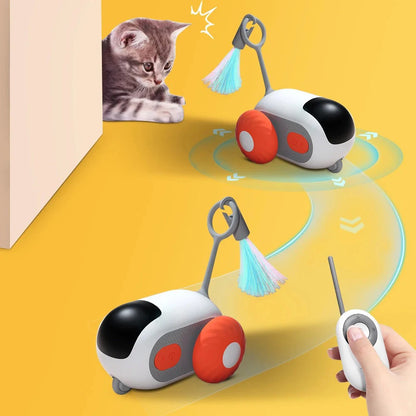 Smart Cat Toy with Dual Modes – Fun Indoor Play for Cats & Dogs
