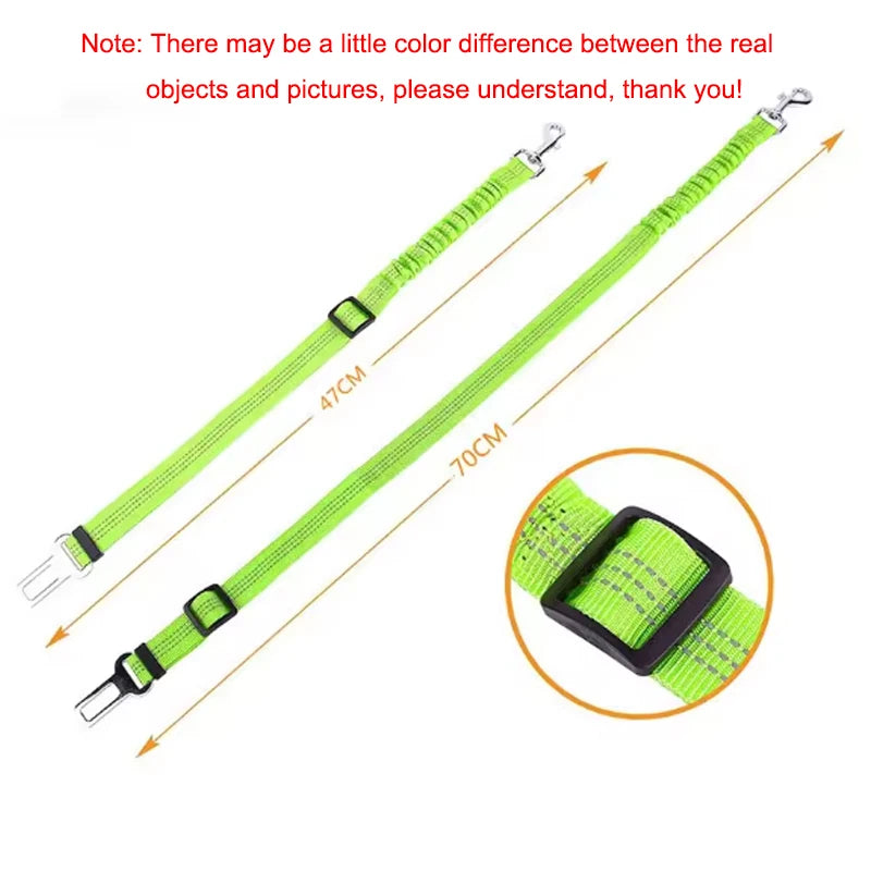 SafeRide™ Elastic Pet Car Seat Belt
