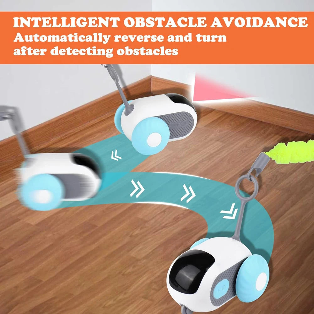 Smart Cat Toy with Dual Modes – Fun Indoor Play for Cats & Dogs