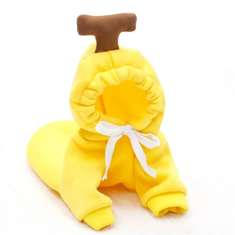 Fruit Fun™ Pet Costume – Soft Fleece Jacket for Small Dogs & Cats