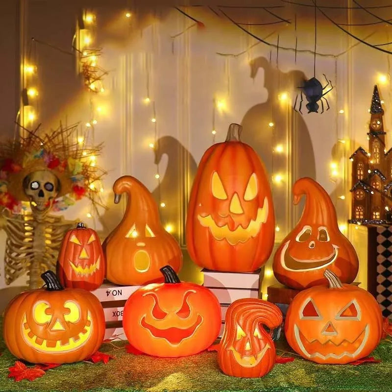 LED Halloween Glowing Pumpkin™ – Triple-Layer Party Decor