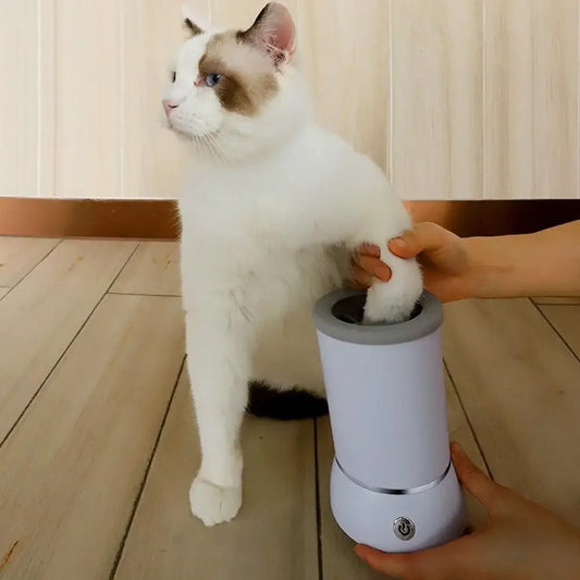Automatic Dog Paw Cleaner – Electric Pet Paw Washer Cup