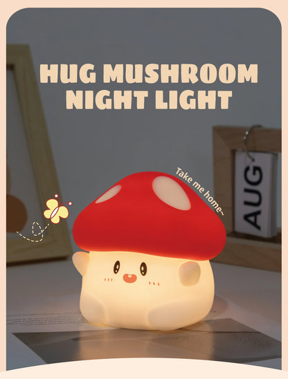 Halloween LED Night Light – Cute Silicone Pumpkin, Ghost & Mushroom Table Lamp for Kids, Nursery & Bedroom Gifts