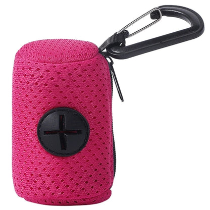 Dog Poop Bag Holder – Portable Pet Waste Bag Dispenser for Dog Walking & Travel