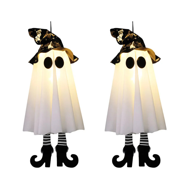 LED Halloween Witch & Ghost™ – 1/2/3pcs Hanging Party Decor