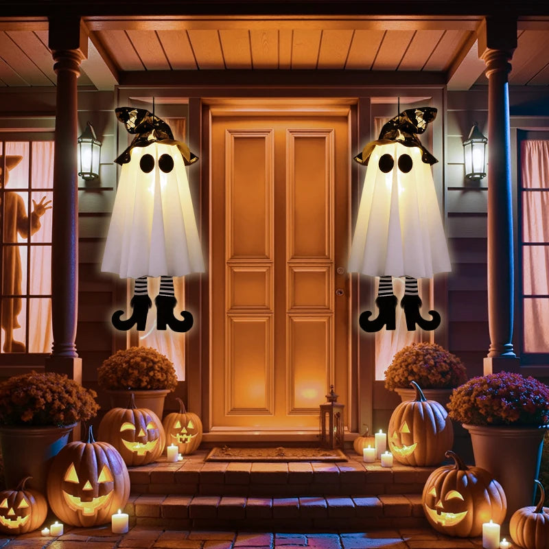 LED Halloween Witch & Ghost™ – 1/2/3pcs Hanging Party Decor