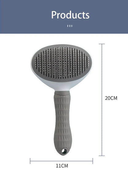 All-in-One Pet Hair Brush – Grooming Tool for Cats & Dogs