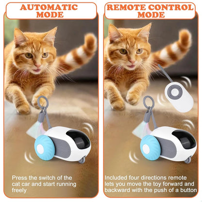 Smart Cat Toy with Dual Modes – Fun Indoor Play for Cats & Dogs