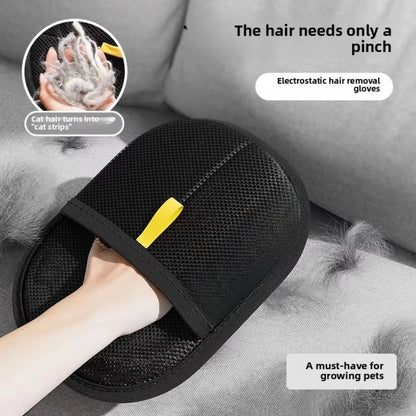 Pet Hair Remover Glove – Easily Clean Cat & Dog Hair at Home