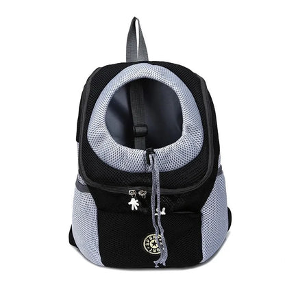 Small Dog Carrier Backpack – Breathable Travel Bag for Pets