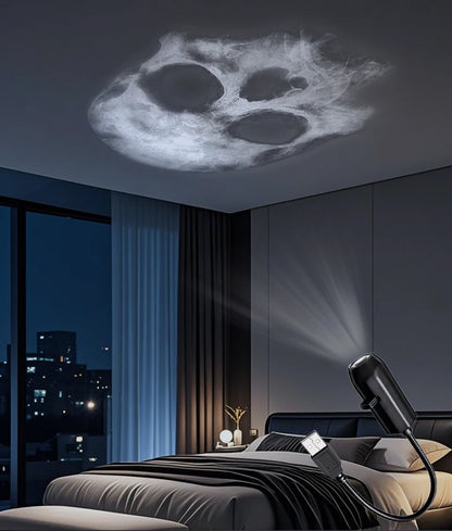 Mini USB Projection Lamp™ – Halloween, Christmas & Planet Decor
