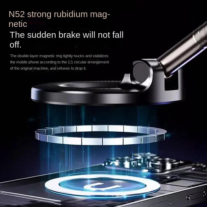 Foldable Magnetic Car Mount – 360° Adjustable