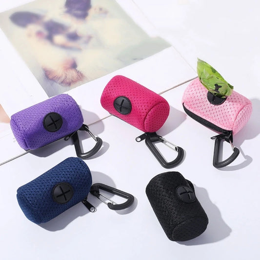 Dog Poop Bag Holder – Portable Pet Waste Bag Dispenser for Dog Walking & Travel