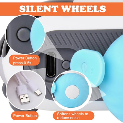 Smart Cat Toy with Dual Modes – Fun Indoor Play for Cats & Dogs