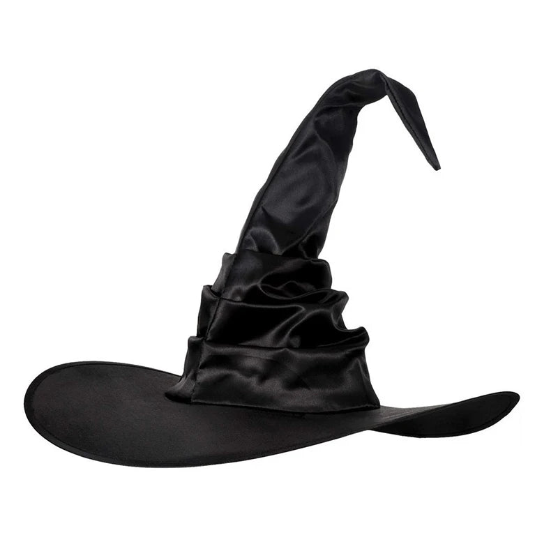Witchy™ Halloween Black Wizard Hat