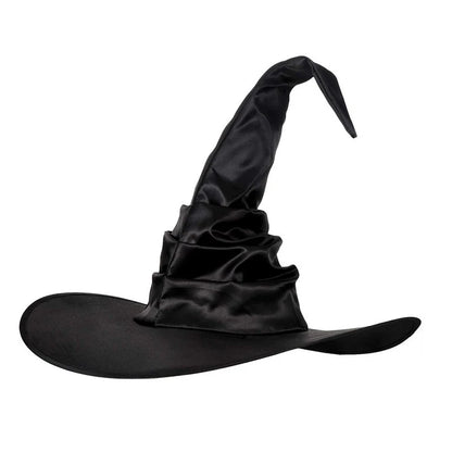 Witchy™ Halloween Black Wizard Hat