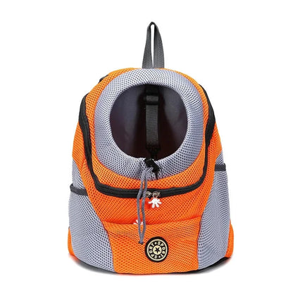 Small Dog Carrier Backpack – Breathable Travel Bag for Pets