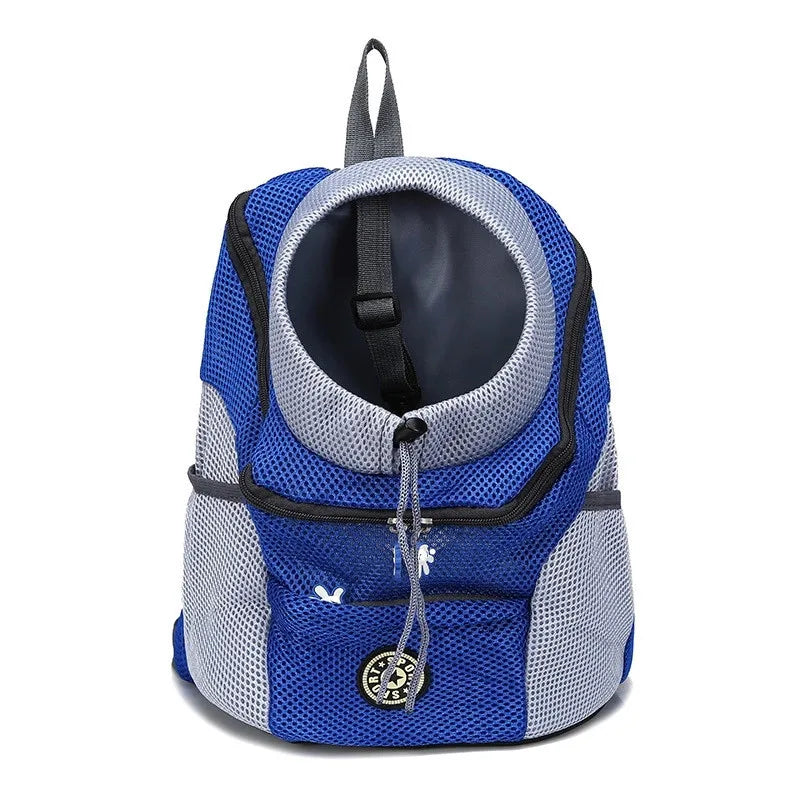 Small Dog Carrier Backpack – Breathable Travel Bag for Pets