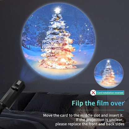 Mini USB Projection Lamp™ – Halloween, Christmas & Planet Decor