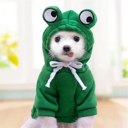 Fruit Fun™ Pet Costume – Soft Fleece Jacket for Small Dogs & Cats