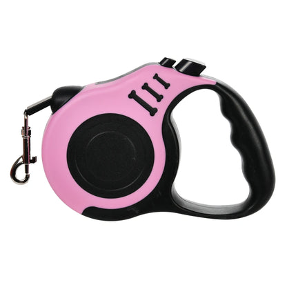 Retractable Pet Leash – 3m/5m for Small & Medium Dogs & Cats
