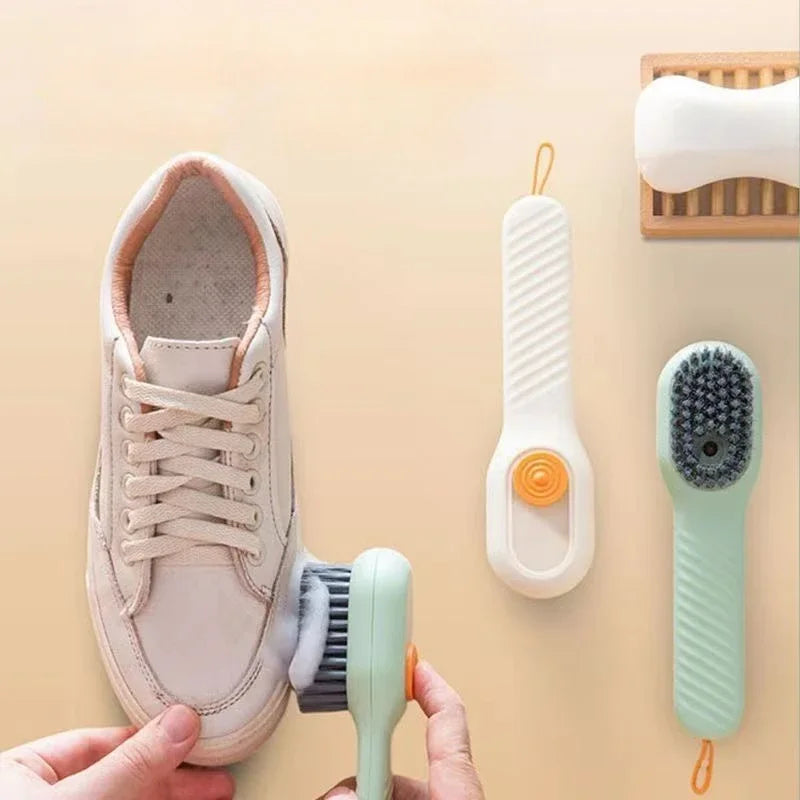 Shoe Washing Bag + Brush Set (1/2/4PCS)