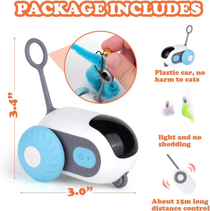 Smart Cat Toy with Dual Modes – Fun Indoor Play for Cats & Dogs