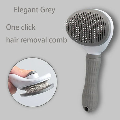 All-in-One Pet Hair Brush – Grooming Tool for Cats & Dogs