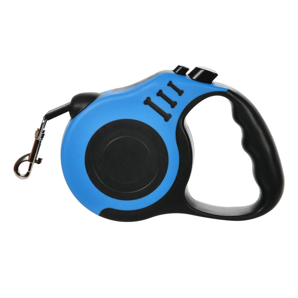Retractable Pet Leash – 3m/5m for Small & Medium Dogs & Cats