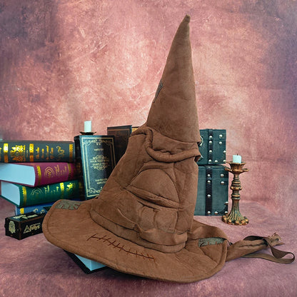 Fashion Movies Witch Wizard Hat™ – Leather Halloween Party & Cosplay Costume Accessory