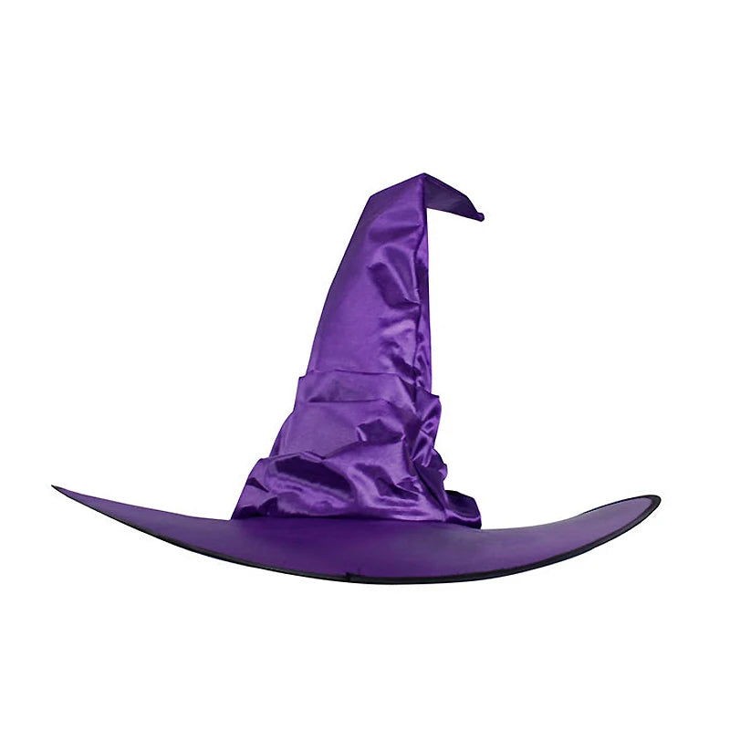 Witchy™ Halloween Black Wizard Hat
